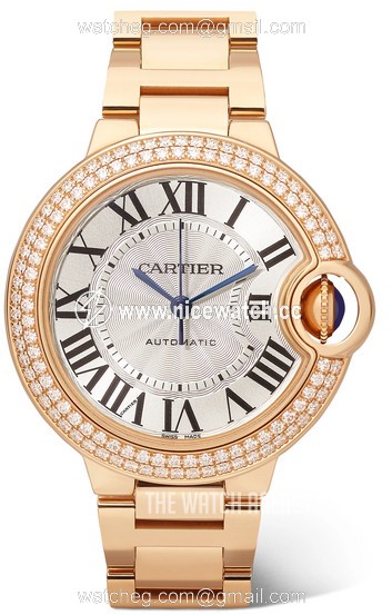 Cartier Ballon Blue Automatic winding Ladies dress watch WJBB0005
