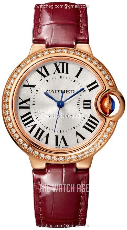 Cartier Ballon Bleu Automatic winding Ladies dress watch WJBB0033