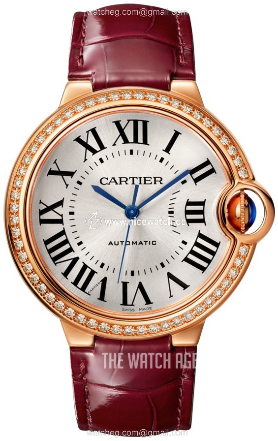 Cartier Ballon Bleu Automatic winding Ladies dress watch WJBB0034