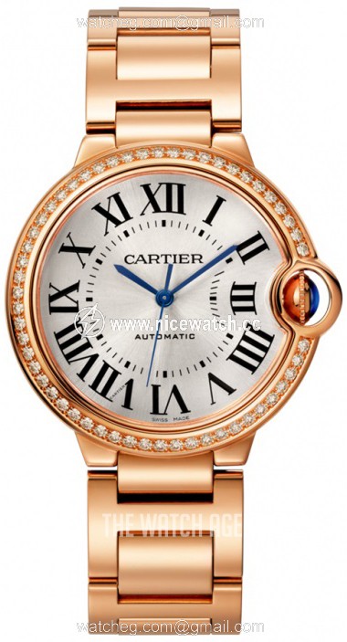 Cartier Ballon Bleu Automatic winding Ladies dress watch WJBB0037