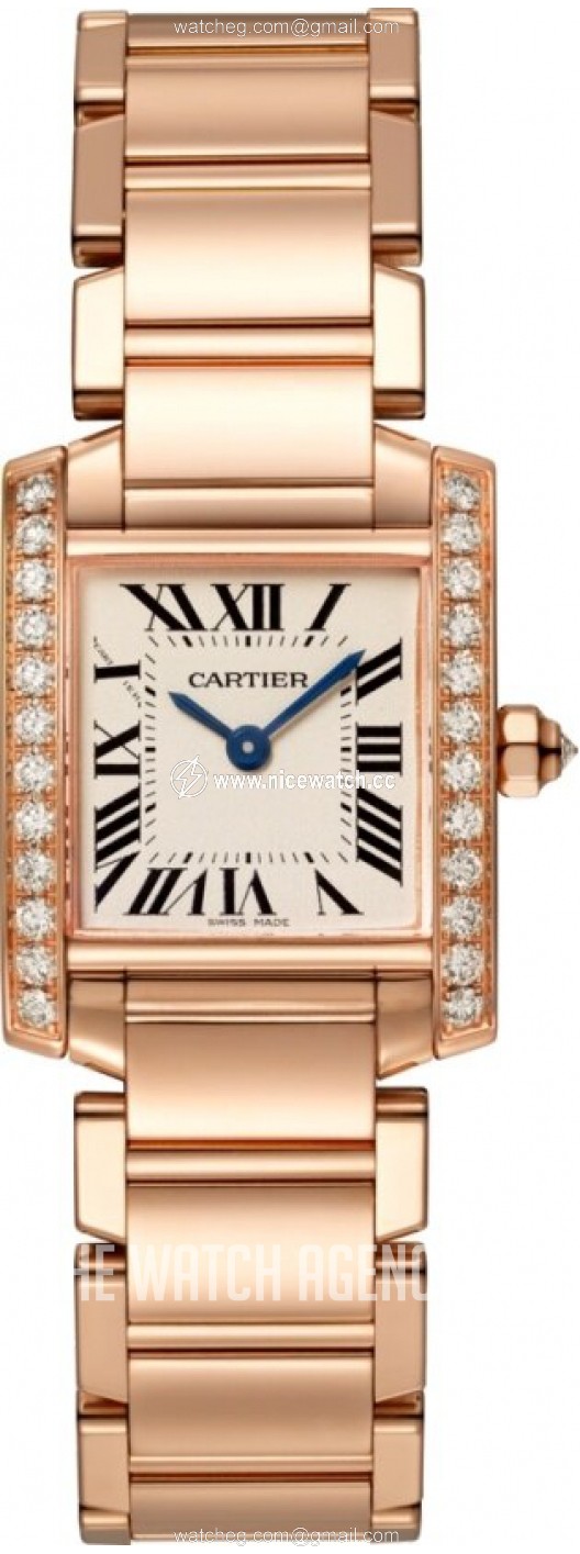 Cartier Tank Francaise Quartz (battery powered) Ladies dress watch WJTA0022
