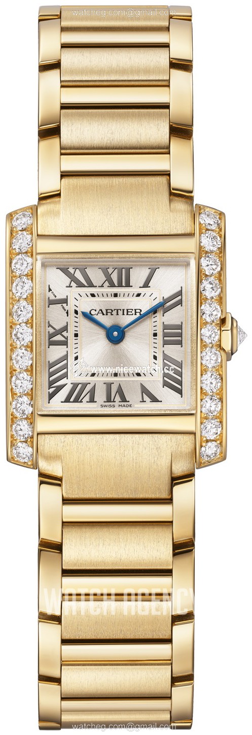 Cartier Tank Francaise Quartz (battery powered) Ladies dress watch WJTA0039