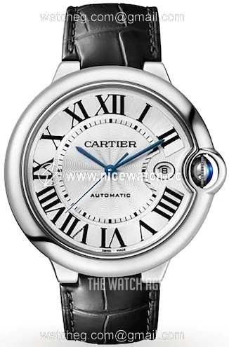 Cartier Ballon Bleu De Mechanical, hand-wound Men's dress watch WSBB0026