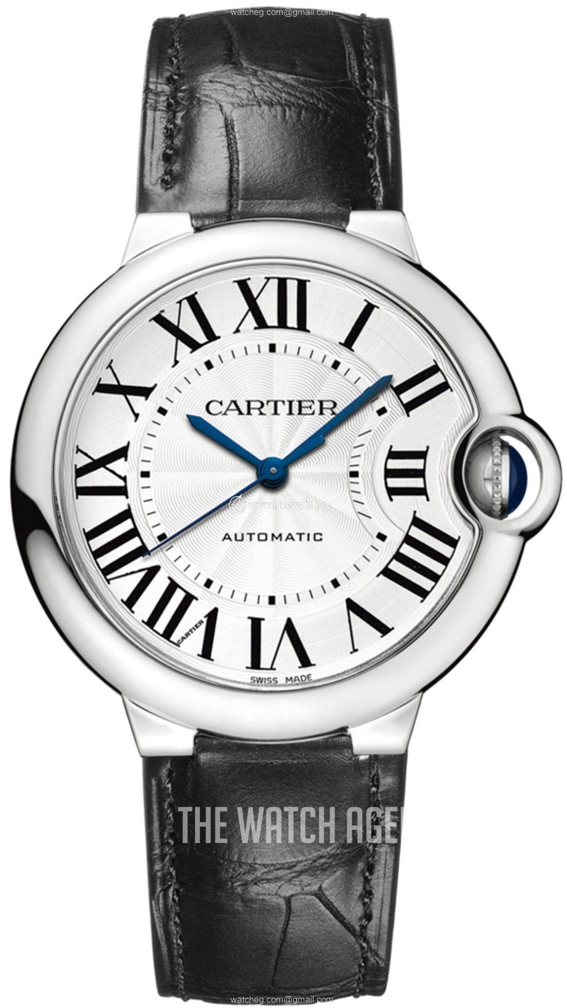 Cartier Ballon Bleu De Mechanical, hand-wound Unisex dress watch WSBB0028