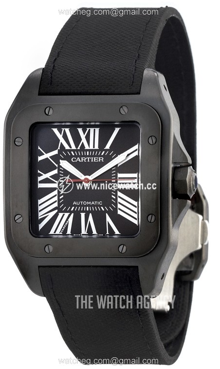 Cartier Santos 100 Automatic winding Men's dress watch WSSA0006