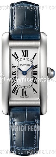 Cartier Tank Americaine Quartz (battery powered) Ladies dress watch WSTA0043