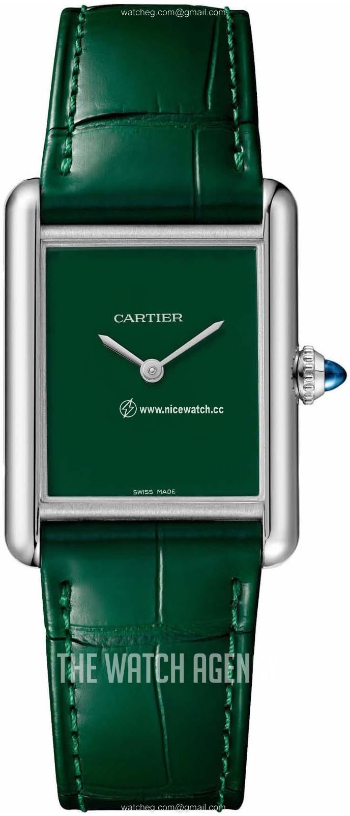 Cartier Tank Must De Cartier Quartz (battery powered) Ladies dress watch WSTA0056