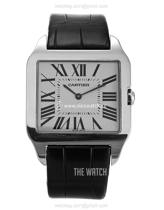 Cartier Santos Dumont Mechanical, hand-wound Men's dress watch W2007051