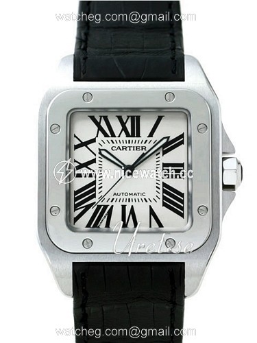 Cartier Santos Santos 100 Automatic winding Men's dress watch W20073X8
