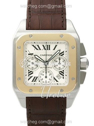 Cartier Santos Santos 100 Automatic winding Men's dress watch W20091X7