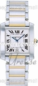 Cartier Tank Francaise Automatic winding Men's dress watch W51005Q4