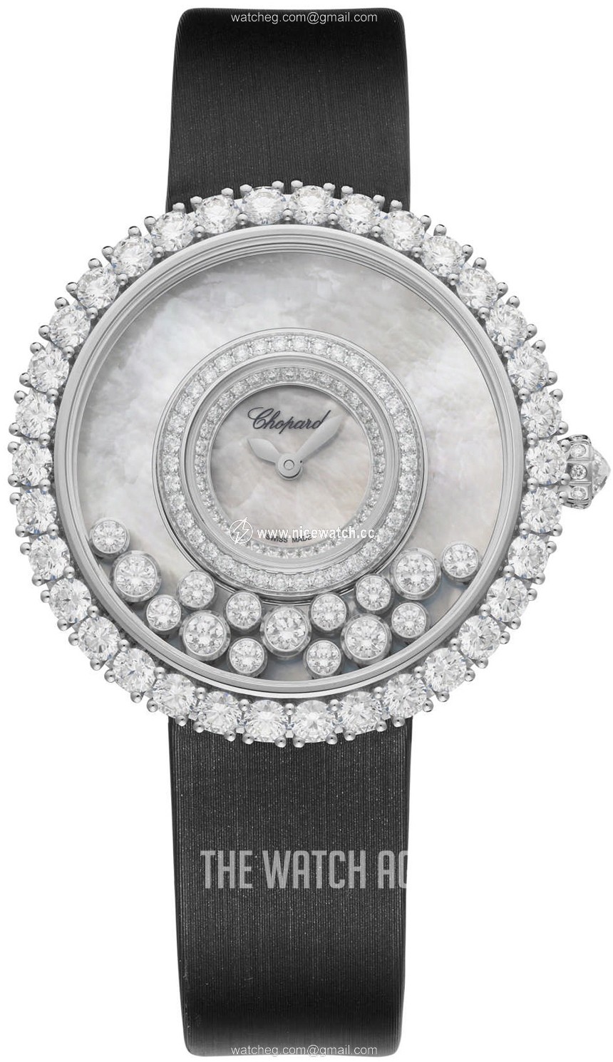 Chopard Happy Diamonds Quartz (battery powered) Ladies dress watch 204445-1001