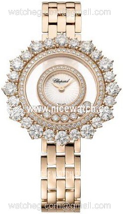 Chopard Happy Diamonds Quartz (battery powered) Ladies dress watch 209437-5601