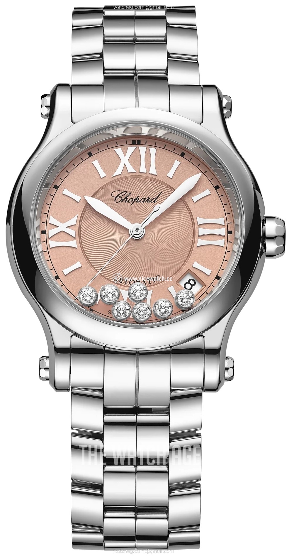 Chopard Happy Sport Mechanical, hand-wound Ladies Dress / Sport 278559-3025