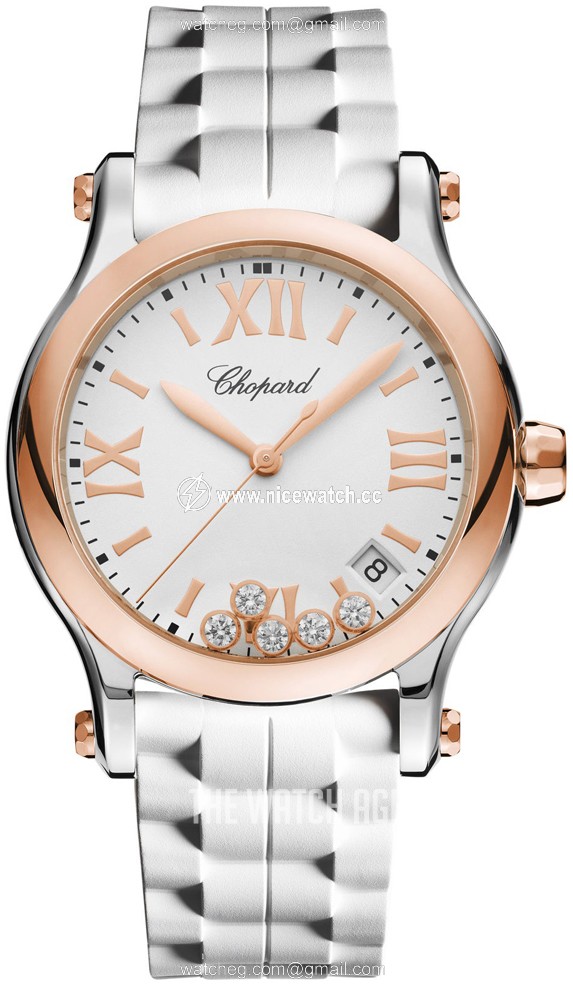 Chopard Happy Sport Quartz (battery powered) Ladies dress watch 278582-6001