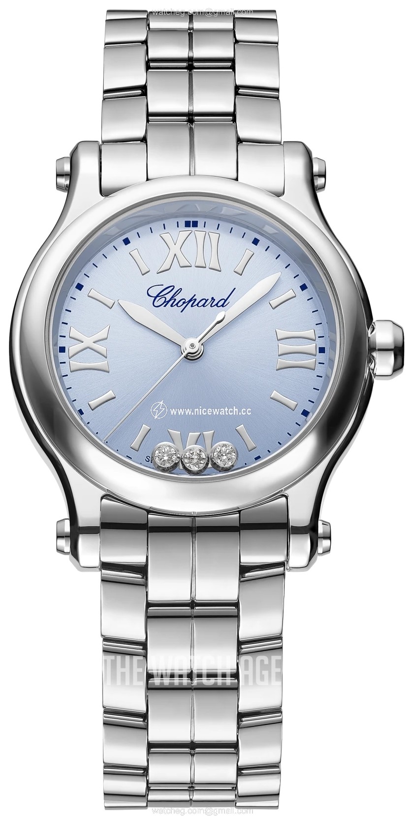 Chopard Happy Sport Quartz (battery powered) Ladies Dress / Sport 278590-3010