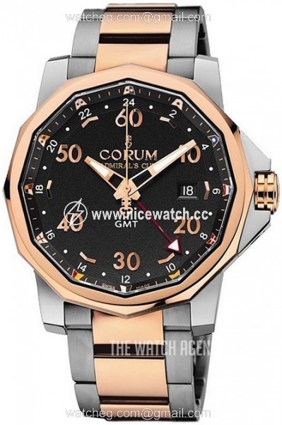 Corum Admirals Cup Challaenger 44 Automatic winding Men's Marine / dress watch 383.330.24-V705 AN12