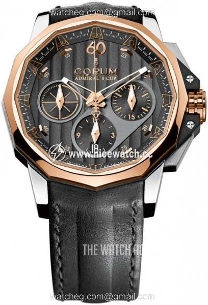 Corum Admirals Cup Challaenger 44 Automatic winding Men's Marine / dress watch 753.771.24-0F61 AN16