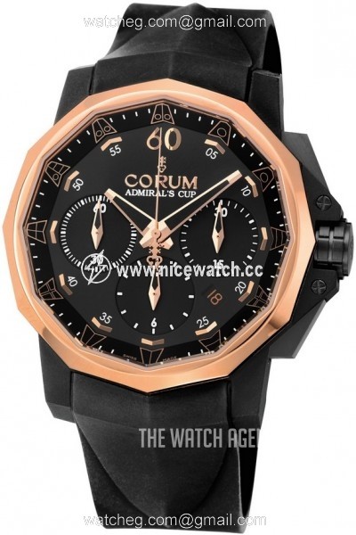 Corum Admirals Cup Challaenger 44 Automatic winding Men's Marine / dress watch 753.803.03-0371 AN22