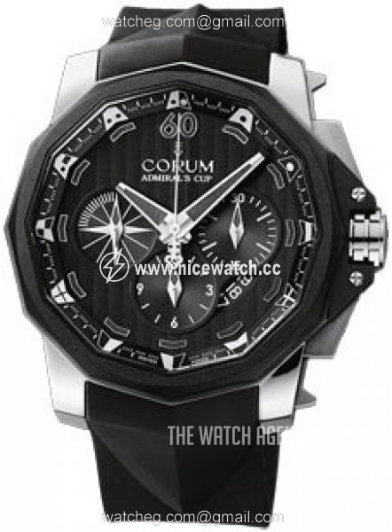 Corum Admirals Cup Challaenger 48 Automatic winding Men's Marine / dress watch 753.935.06-0371 AN52