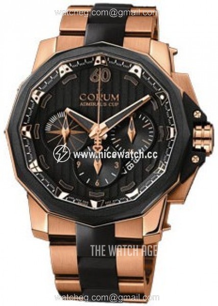 Corum Admirals Cup Challaenger 48 Automatic winding Men's Marine / dress watch 753.935.91-V791 AN12