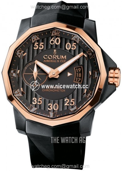 Corum Admirals Cup Challaenger 48 Automatic winding Men's Marine / dress watch 947.951.86-0371 AK34
