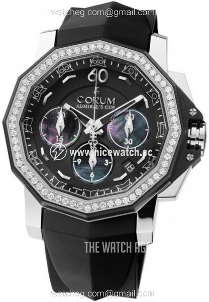 Corum Admirals Cup Challaenger 40 Automatic winding Ladies Marine / dress watch 984.970.47-F371 PN34