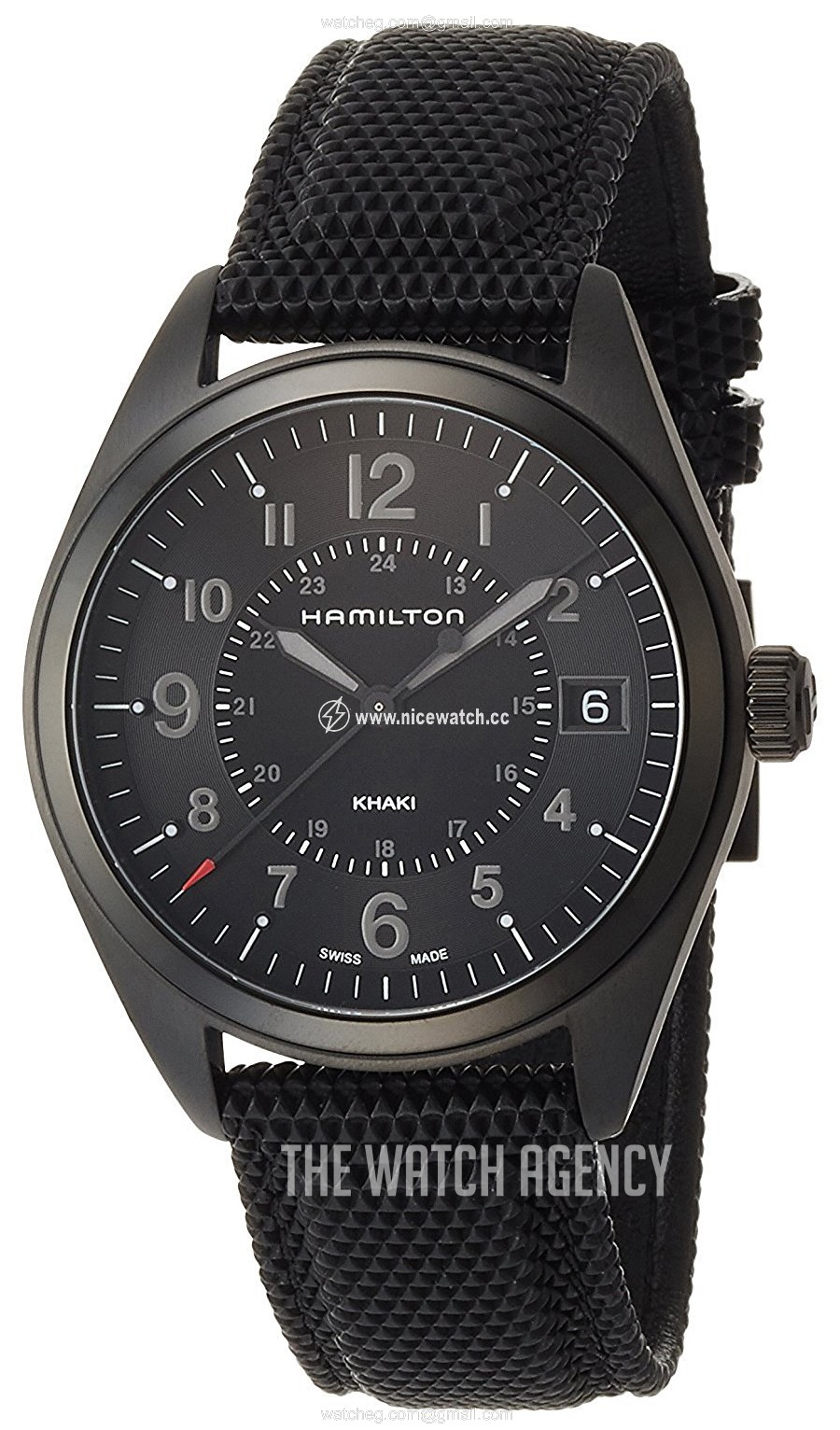Hamilton Khaki Quartz (battery powered) Men's dress watch H68401735