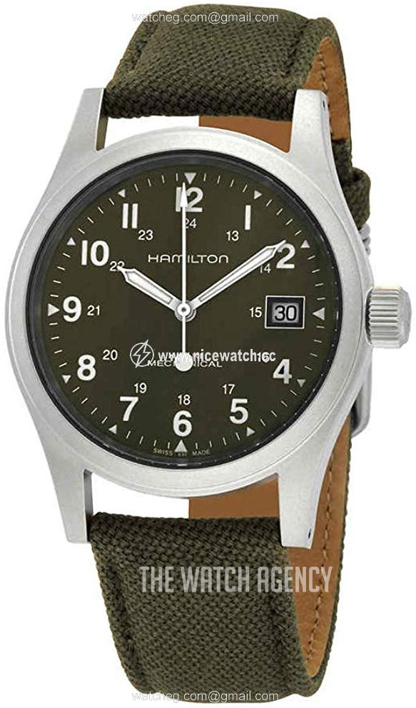 Hamilton Khaki Field Mechanical, hand-wound Men's dress watch H69439363