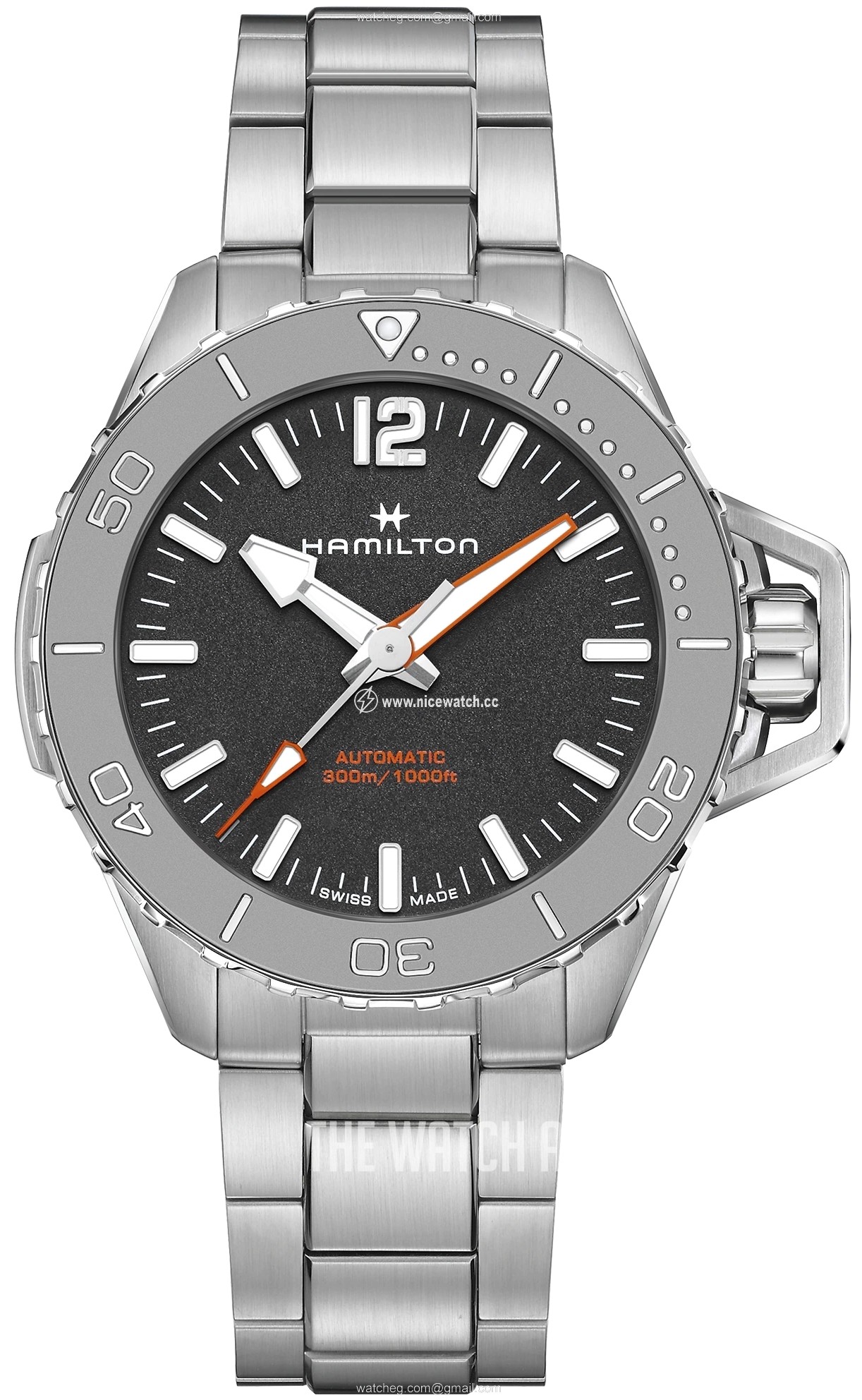 Hamilton Khaki Navy Frogman Automatic winding Men's Dress / Sport H77815130