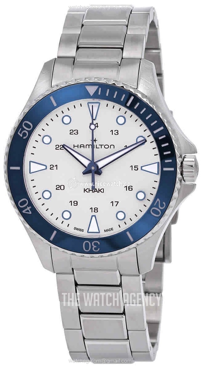 Hamilton Khaki Navy Scuba Quartz (battery powered) Unisex Dress / Sport H82231150