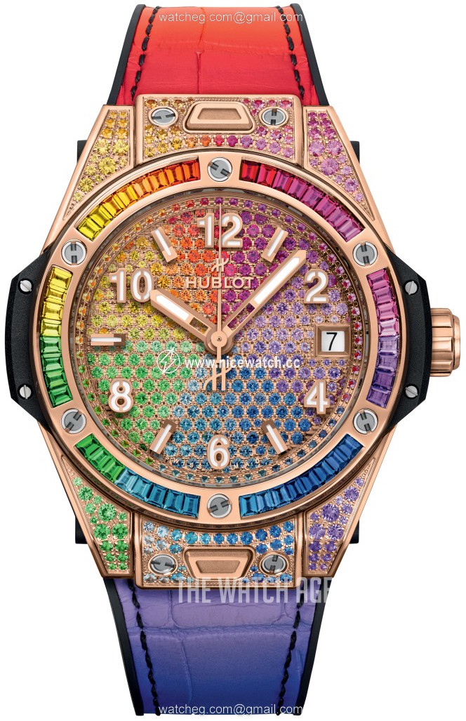 Hublot Big Bang 39Mm Automatic winding Unisex dress watch 465.OX.9900.LR.0999