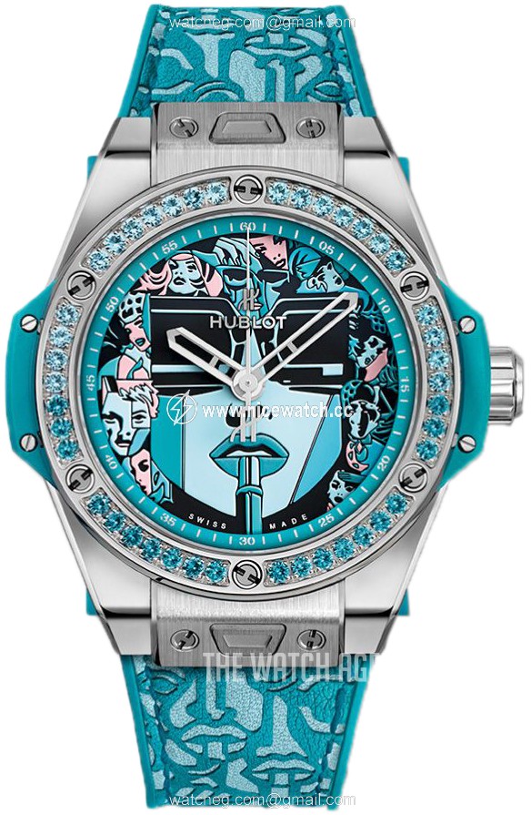 Hublot Big Bang 39Mm Automatic winding Ladies dress watch 465.SX.1190.VR.1207.LIP19