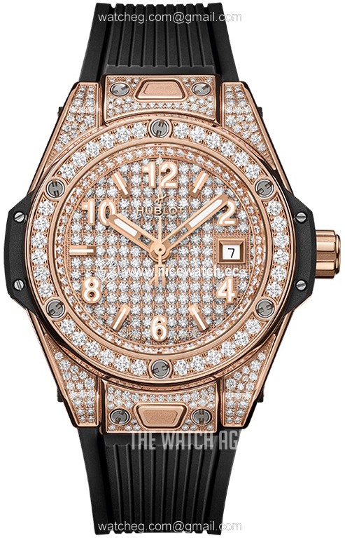 Hublot Big Bang 33Mm Automatic winding Ladies dress watch 485.OX.9000.RX.1604