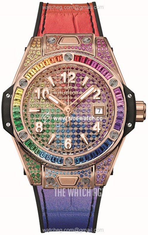 Hublot Big Bang 33Mm Automatic winding Ladies dress watch 485.OX.9900.LR.0999