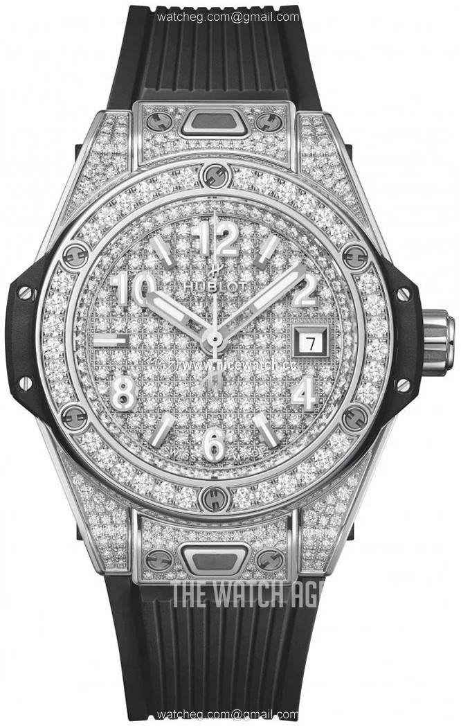Hublot Big Bang 33Mm Automatic winding Ladies dress watch 485.SX.9000.RX.1604