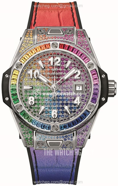 Hublot Big Bang 33Mm Automatic winding Ladies dress watch 485.SX.9900.LR.0999