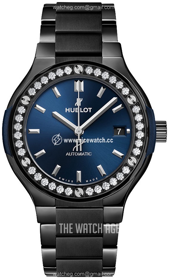 Hublot Classic Fusion Automatic winding Ladies dress watch 568.CM.7170.CM.1204