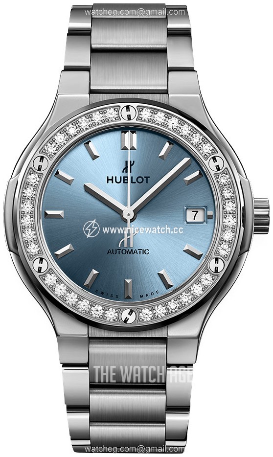 Hublot Classic Fusion Automatic winding Ladies dress watch 568.NX.891L.NX.1204