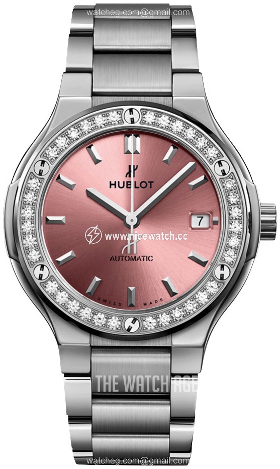 Hublot Classic Fusion Automatic winding Ladies dress watch 568.NX.891P.NX.1204