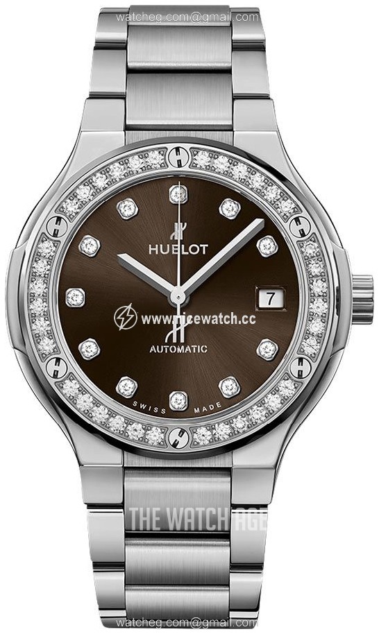 Hublot Classic Fusion Automatic winding Ladies dress watch 568.NX.897M.NX.1204