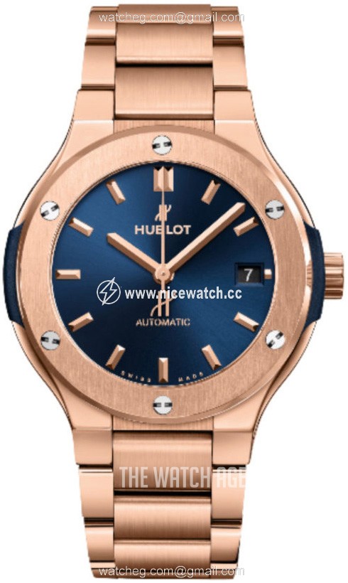 Hublot Classic Fusion Automatic winding Ladies dress watch 568.OX.7180.OX