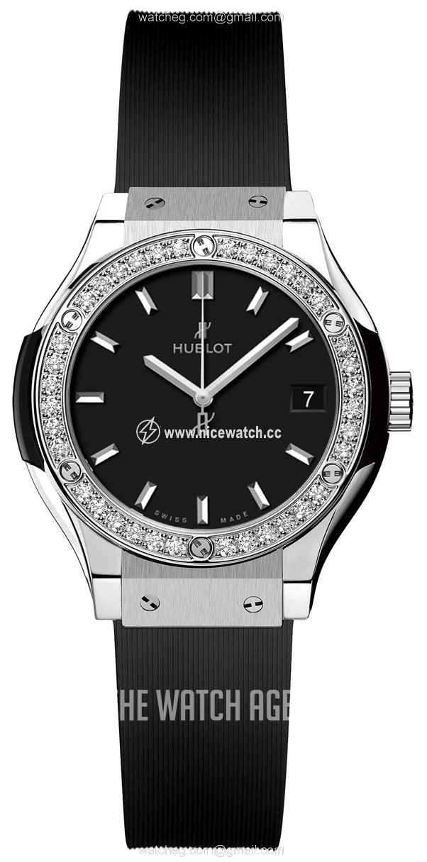 Hublot Classic Fusion Quartz (battery powered) Ladies dress watch 581.NX.1171.RX.1104