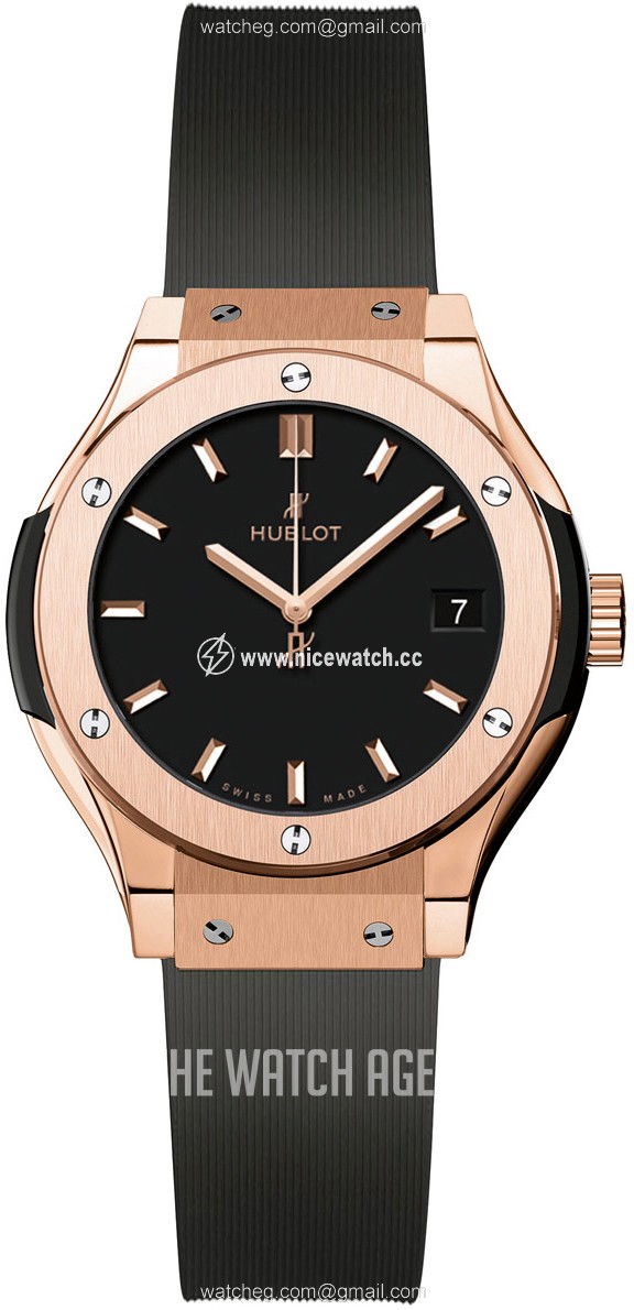 Hublot Classic Fusion Quartz (battery powered) Ladies dress watch 581.OX.1181.RX