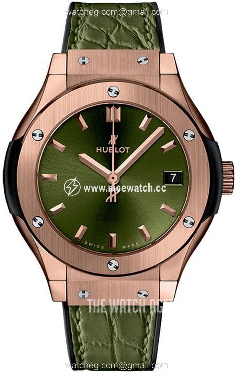 Hublot Classic Fusion Quartz (battery powered) Ladies dress watch 581.OX.8980.LR