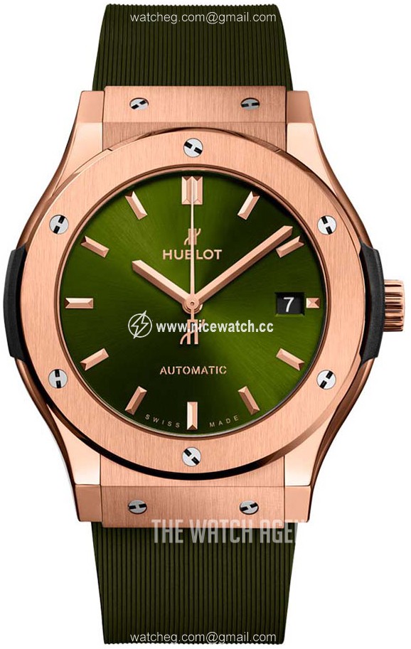 Hublot Classic Fusion Quartz (battery powered) Ladies dress watch 581.OX.8980.RX