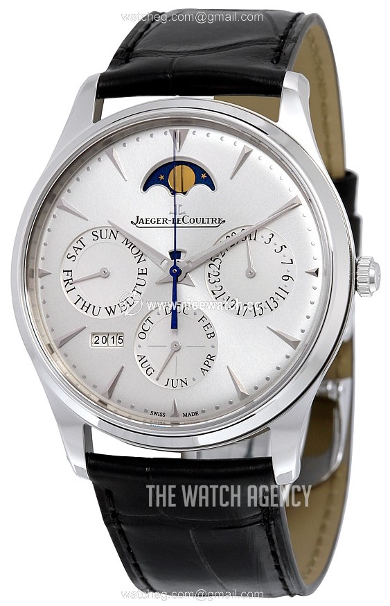 Jaeger LeCoultre Master Ultra Thin Perpetual Stainless Steel Automatic winding Men's Dress / Sport 130842J