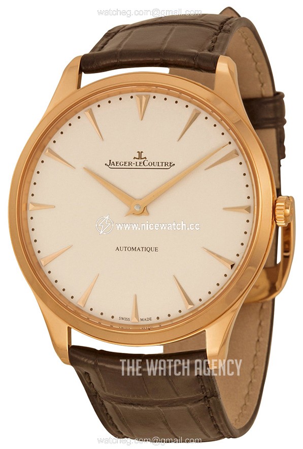 Jaeger LeCoultre Master Ultra Thin 41 Pink Gold Automatic winding Men's dress watch 1332511