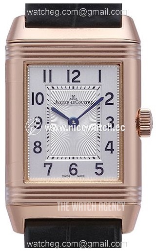 Jaeger LeCoultre Reverso Classic Small Duetto Pink Gold Automatic winding Ladies dress watch 2662430