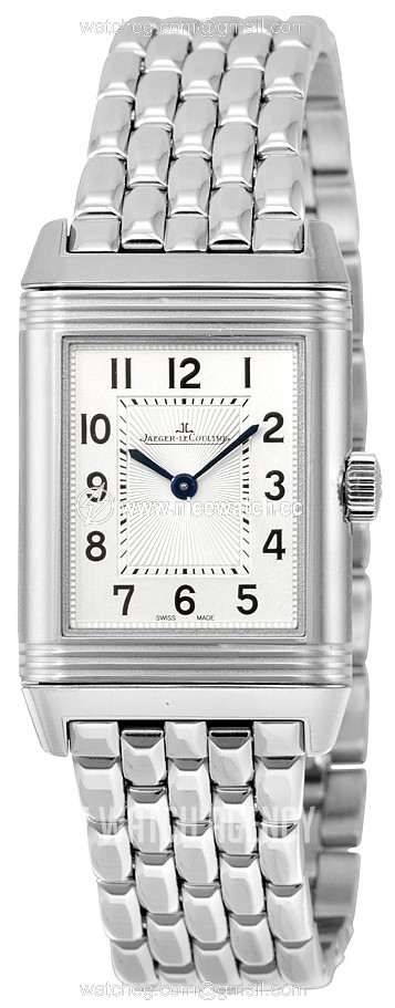 Jaeger LeCoultre Reverso Classic Small Duetto Stainless Steel Automatic winding Ladies dress watch 2668130